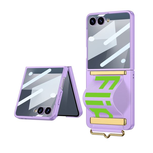 Maska STRAP CASE za Samsung F751B Galaxy Z Flip 7 5G, ljubičasta (GKK case) - F121550