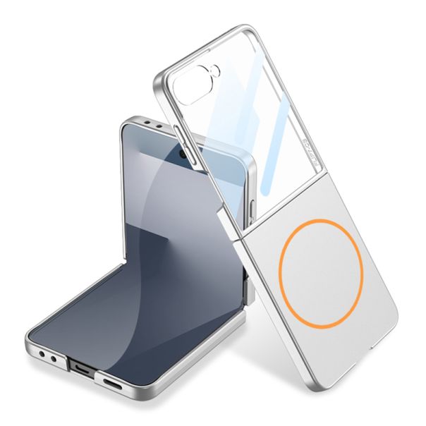 Maska SMOOTH MagSafe za Samsung F751B Galaxy Z Flip 7 5G, srebrna (GKK case) - F121565