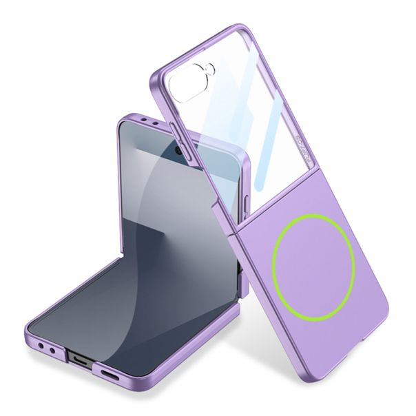 Maska SMOOTH MagSafe za Samsung F751B Galaxy Z Flip 7 5G, ljubičasta (GKK case) - F121567