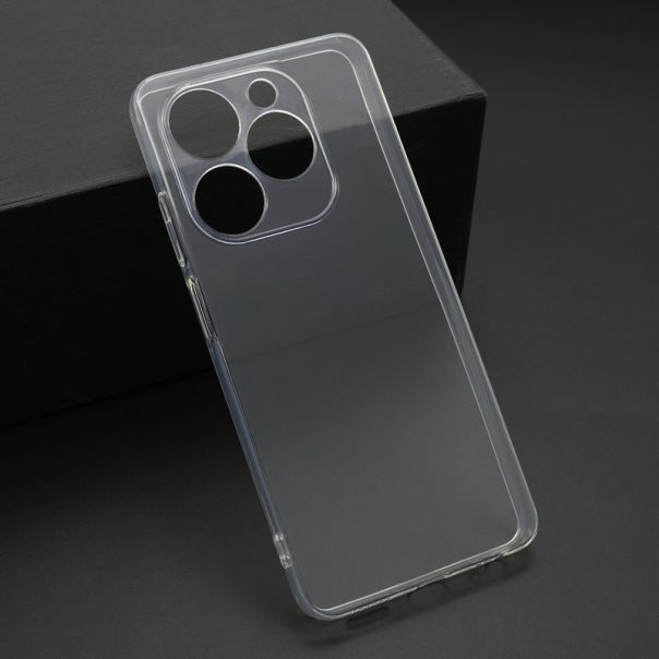 Maska ULTRA TANKI PROTECT silikon za Infinix Smart 8, providna (bela) - F121588