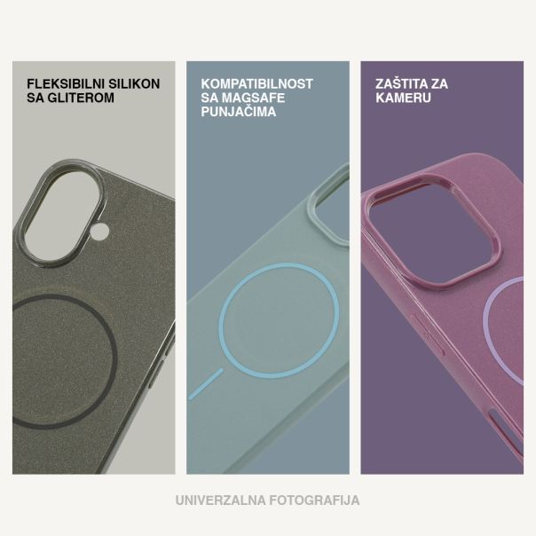 Maska JELLY MagSafe za iPhone 17 Pro, zlatna - F121649