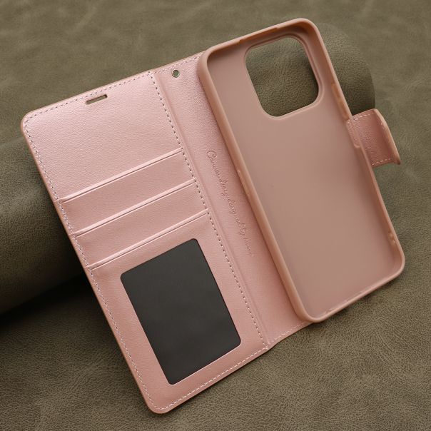 Maska BI FOLD HANMAN II za Honor X6c, svetlo roza - F121757