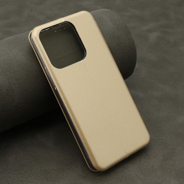 Maska BI FOLD Ihave za Honor X6c, zlatna - F121777