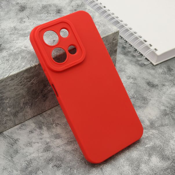 Silikonska maska Pro Camera za Xiaomi Redmi 15C 4G, crvena - EP2661999