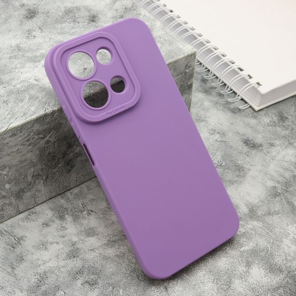 Silikonska maska Pro Camera za Xiaomi Redmi 15C 4G, ljubičasta - EP2662002