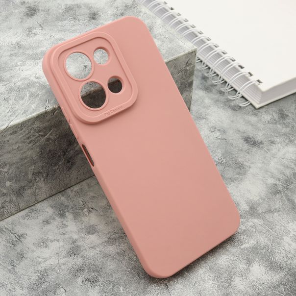Silikonska maska Pro Camera za Xiaomi Redmi 15C 4G, roza - EP2662005