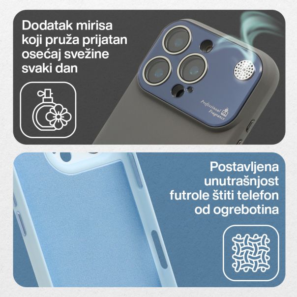 Maska PASTEL DREAMS MagSafe za iPhone 16, bela - F122289