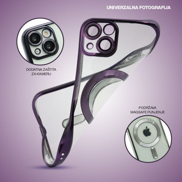 Futrola CAMERA PROTECT MAGSAFE II za iPhone 17 Pro, crna - F122343