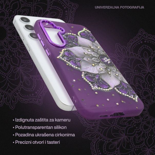 Maska LOTUS za Xiaomi Redmi 14C 4G, bela - F122521