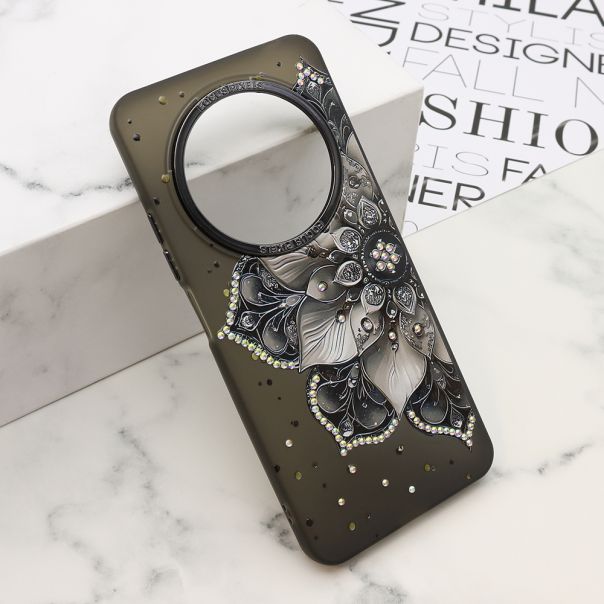 Maska LOTUS za Xiaomi Redmi 14C 4G, crna - F122525