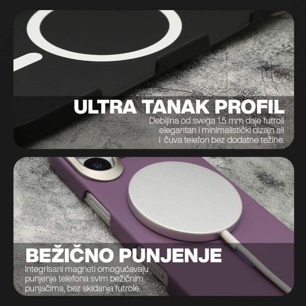 Futrola ARMOR PC MagSafe za iPhone 17 Pro, crna - F122636