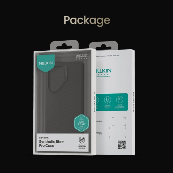 NILLKIN Synthetic Fiber Pro Magnetic case za Samsung F966B Galaxy Z Fold 7 5G, crna - F122703
