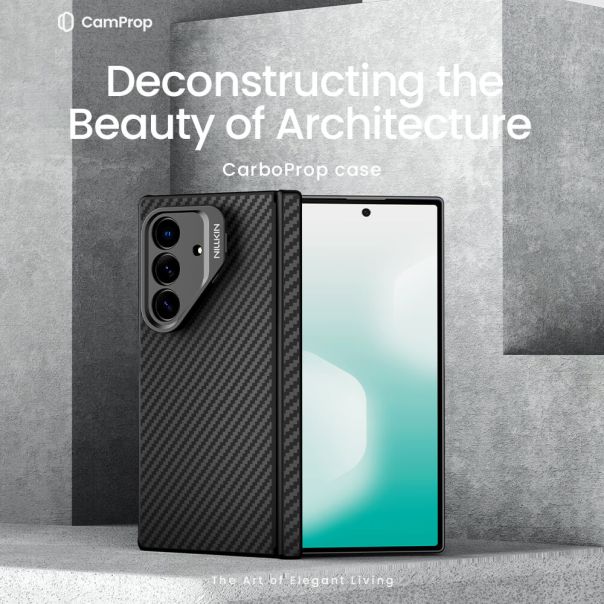 NILLKIN Carboprop magnetic case za Samsung F966B Galaxy Z Fold 7 5G, crna - F122704