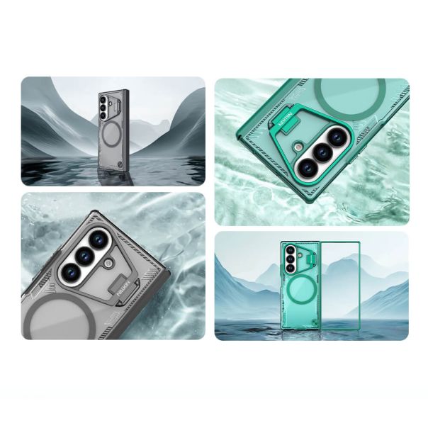 NILLKIN Iceblade Prop magnetic case za Samsung F966B Galaxy Z Fold 7 5G, zelena - F122706