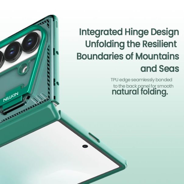 NILLKIN Iceblade Prop magnetic case za Samsung F966B Galaxy Z Fold 7 5G, zelena - F122706