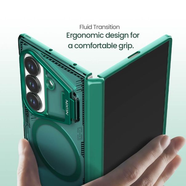 NILLKIN Iceblade Prop magnetic case za Samsung F966B Galaxy Z Fold 7 5G, zelena - F122706