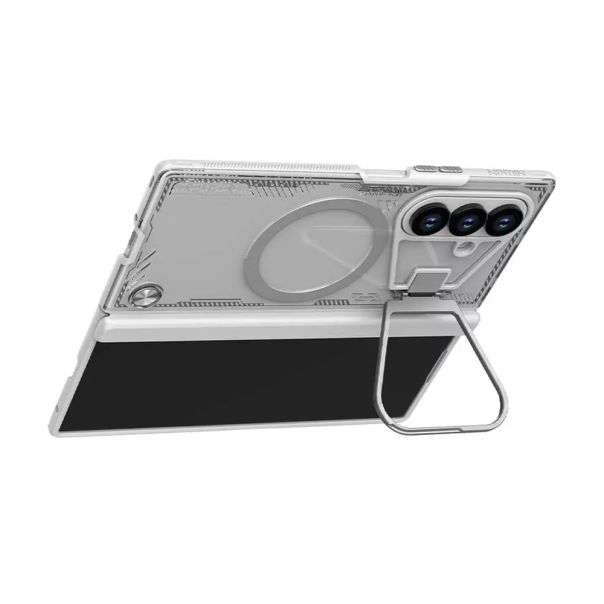 NILLKIN lceblade Prop magnetic case za Samsung F9668 Galaxy Z Fold 7 5G, bela - F122708