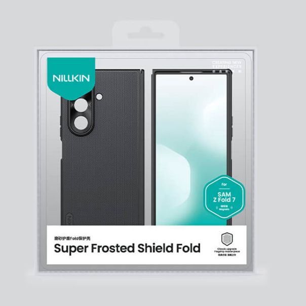 NILLKIN Frosted Shield Fold Magnetic case za Samsung F966B Galaxy Z Fold 7 5G, crna - F122710