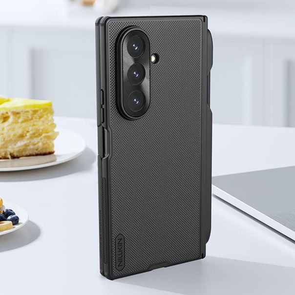 NILLKIN Maska Frosted Shield Fold Magnetic case za Samsung F966B Galaxy Z Fold 7 5G (olovka), crna - F122711