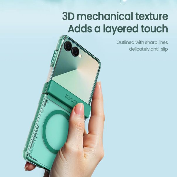 NILLKIN Iceblade Prop Magnetic case za Samsung F951B Galaxy Z Flip 7 5G, crna - F122714