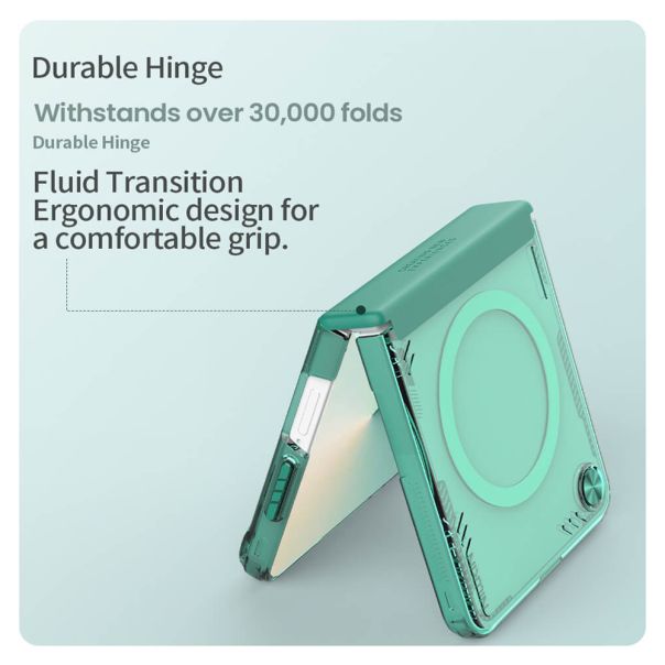 Maska za Samsung Galaxy Z Flip 7 5G NILLKIN Iceblade Prop Magnetic case crna - EP2916950