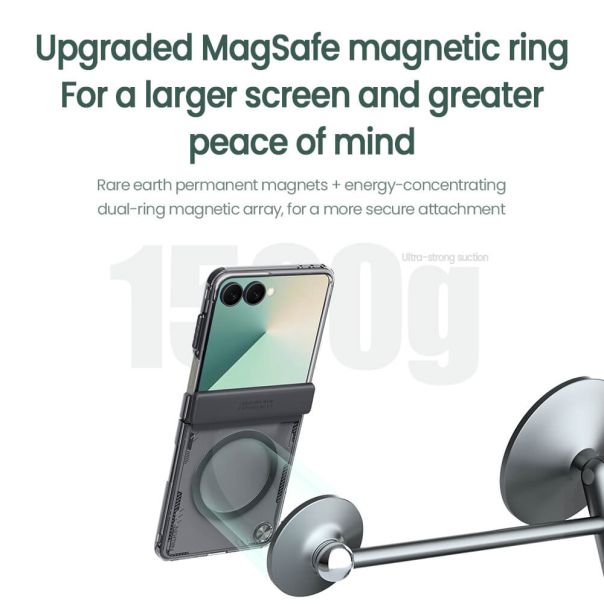 Maska za Samsung Galaxy Z Flip 7 5G NILLKIN Iceblade Prop Magnetic case crna - EP2916950