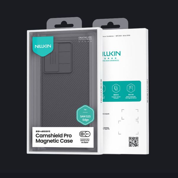 NILLKIN Futrola Cam Shield Pro Magnetic za Samsung S937B Galaxy S25 Edge 5G, crna - F122783