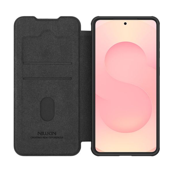 NILLKIN Futrola QIN Pro za Samsung S937B Galaxy S25 Edge 5G, crna - F122785