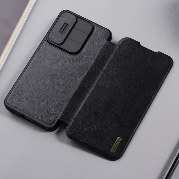 NILLKIN Futrola QIN Pro za Samsung S937B Galaxy S25 Edge 5G, crna - F122785