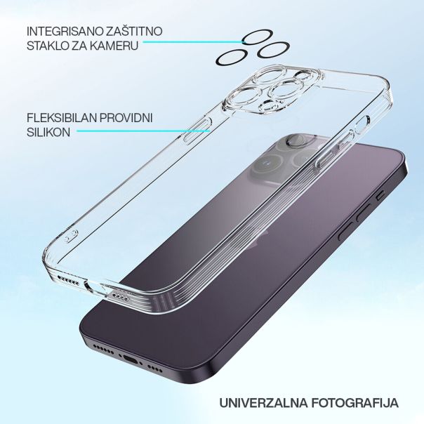Futrola CLEAR CAMERA GLASS za Samsung S938B Galaxy S25 Ultra 5G, providna - F122803