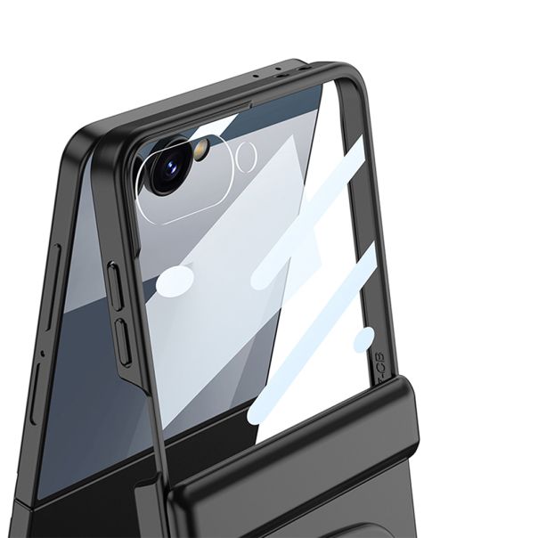 Futrola MIRROR CASE za Samsung F751B Galaxy Z Flip 7 5G, crna - F122808