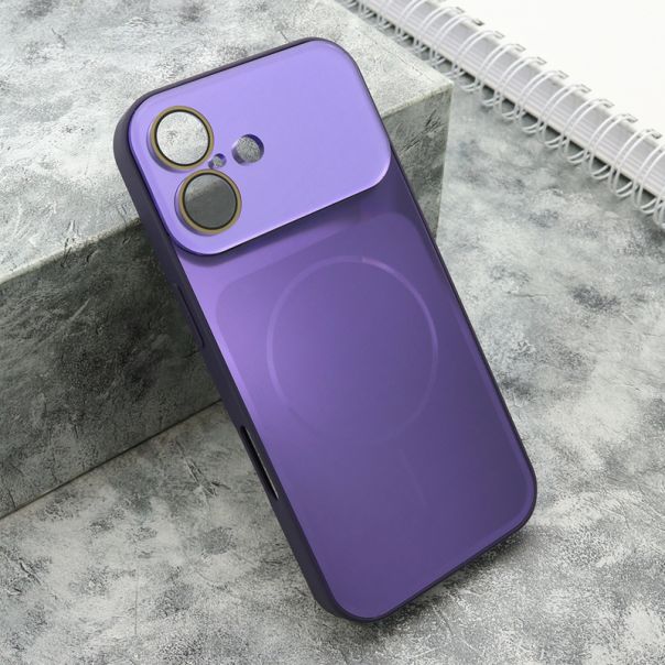 Futrola COLOR METAL MagSafe II za iPhone 17, ljubičasta - F122908