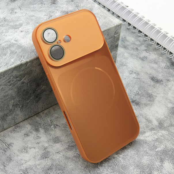 Futrola COLOR METAL MagSafe II za iPhone 17, narandžasta - F122910