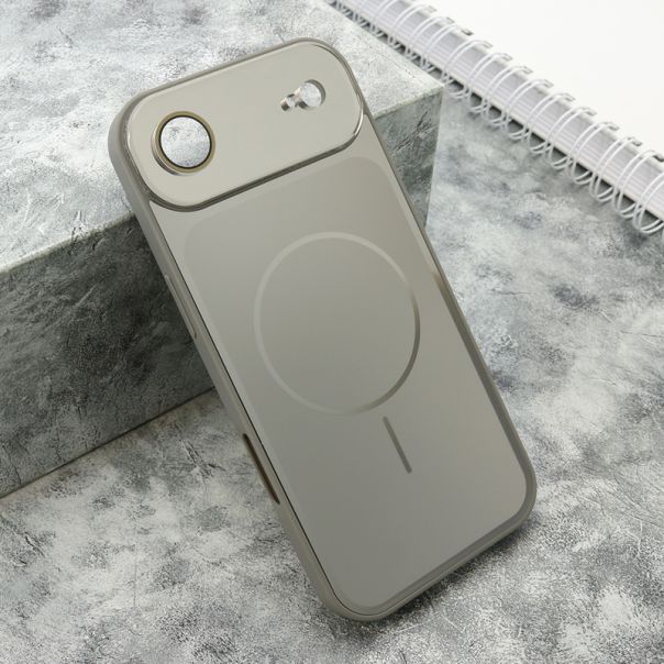 Futrola COLOR METAL MagSafe II za iPhone AIR, srebrna - F122917