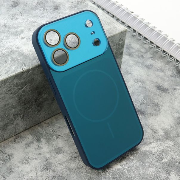 Futrola COLOR METAL MagSafe II za iPhone 17 Pro plava - F122919