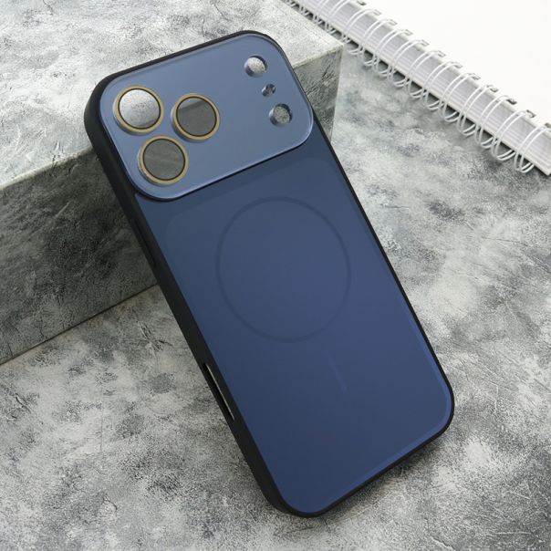 Futrola COLOR METAL MagSafe II za iPhone 17 Pro Max, tamno plava - F122924