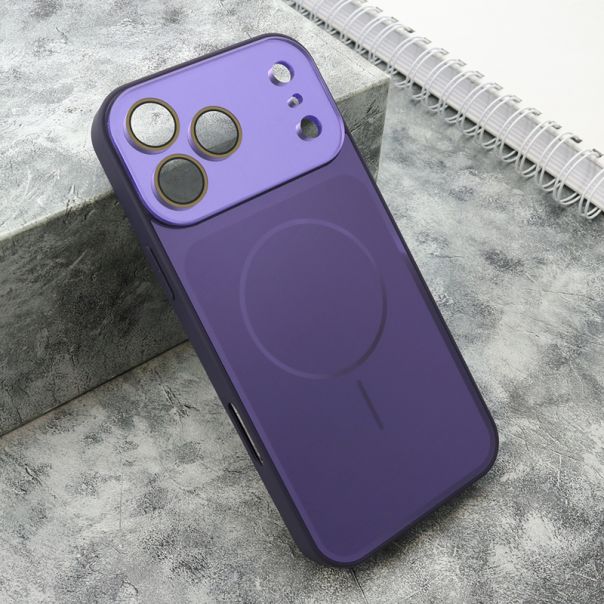 Futrola COLOR METAL MagSafe II za iPhone 17 Pro Max, ljubičasta - F122926