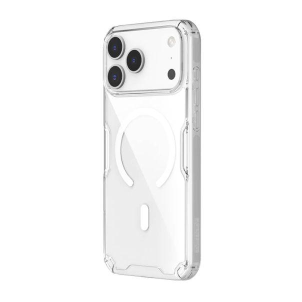 Futrola NILLKIN Nature Pro Magnetic za iPhone 17 Pro Max, bela - F122974