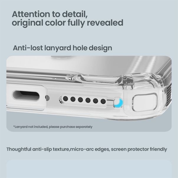 Futrola NILLKIN Nature Pro za iPhone 17 Pro Max, bela - F123070