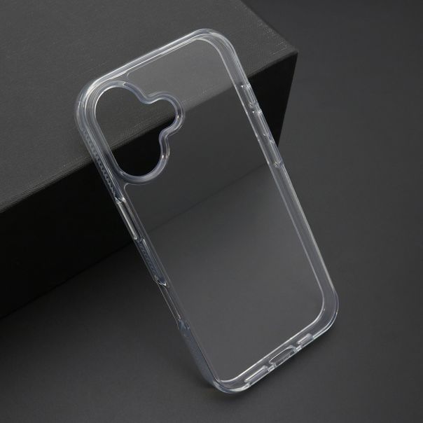 Futrola COLOR FRAME za iPhone 17, srebrna (providna) - F123219