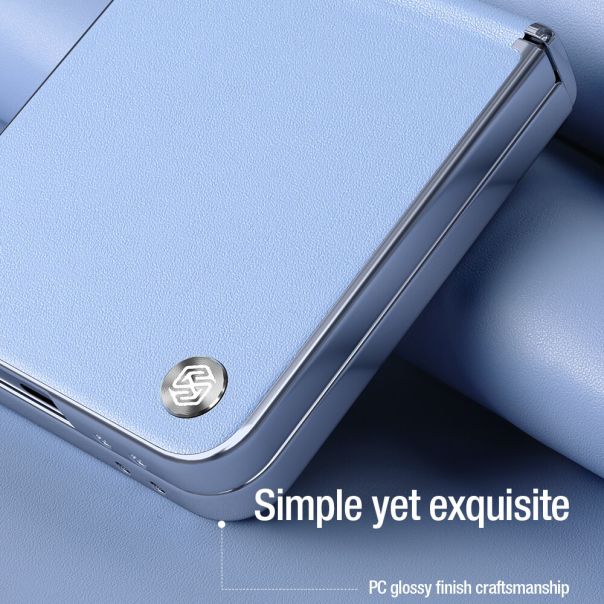 Futrola NILLKIN Cam Shield Leather Case za Samsung F741B/F761B Galaxy Z Flip 6 5G/Z Flip 7 FE 5G - F123249