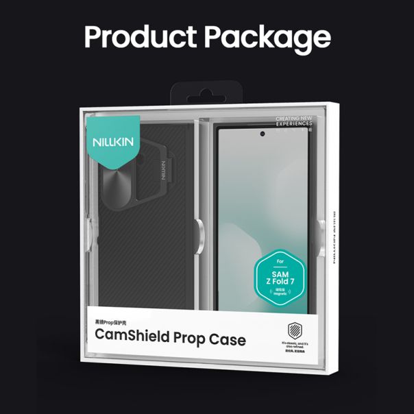 Futrola NILLKIN Cam Shield Prop Magnetic za Samsung F966B Galaxy Z Fold 7 5G, crna - F123253