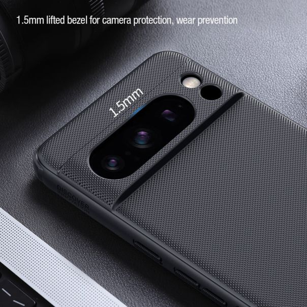 Maska za Google Pixel 8 Pro NILLKIN Super Frost Pro Magnetic Crna - EP2906085