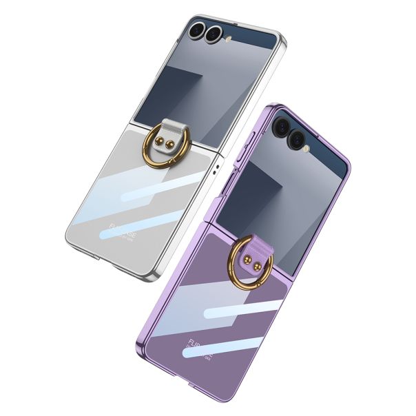 Futrola RING LINES za Samsung F751B Galaxy Z Flip 7 5G, ljubičasta (GKK case) - F123459