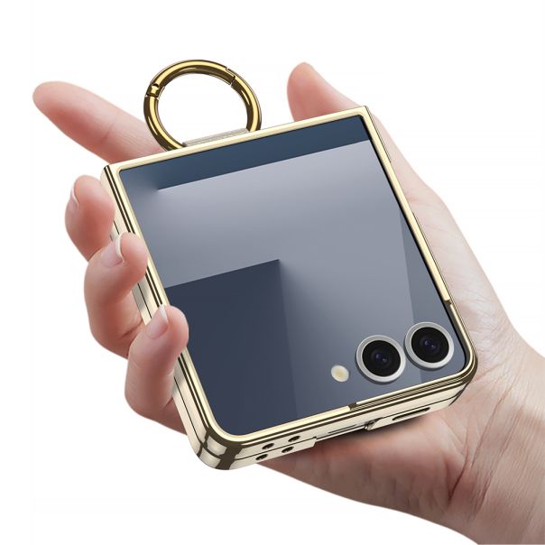 Futrola RING LINES za Samsung F751B Galaxy Z Flip 7 5G, ljubičasta (GKK case) - F123459