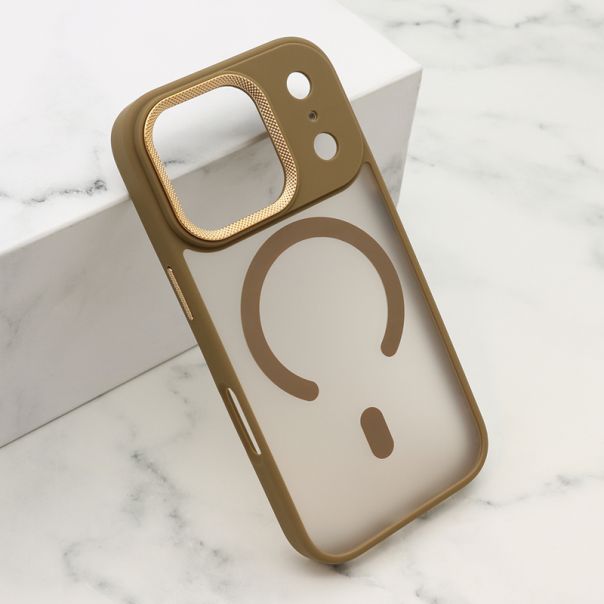 Futrola SILKY MagSafe II za iPhone 17 Pro, braon - F123471