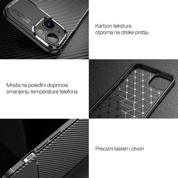 Maska Carbon za Samsung A376B Galaxy A37 5G, crna - EP2922016