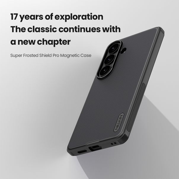 Maska za Samsung Galaxy S26 5G Nillkin Super Frost Pro Magnetic crna - EP2903428