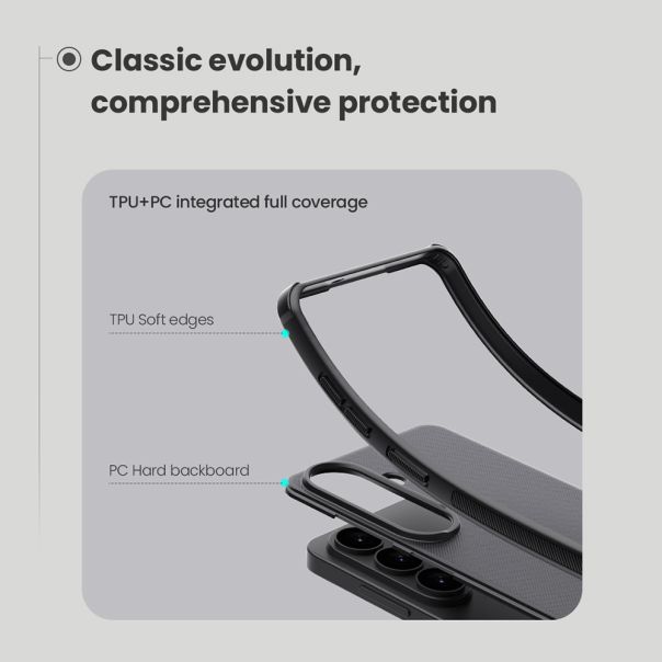 Maska za Samsung Galaxy S26 5G Nillkin Super Frost Pro Magnetic crna - EP2903428