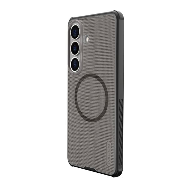 Maska za Samsung Galaxy S26 5G providno Nillkin Super Frost Pro Magnetic crna - EP2921559